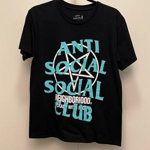 Anti Social Social Club × Neighborhood Filth Fury Tee